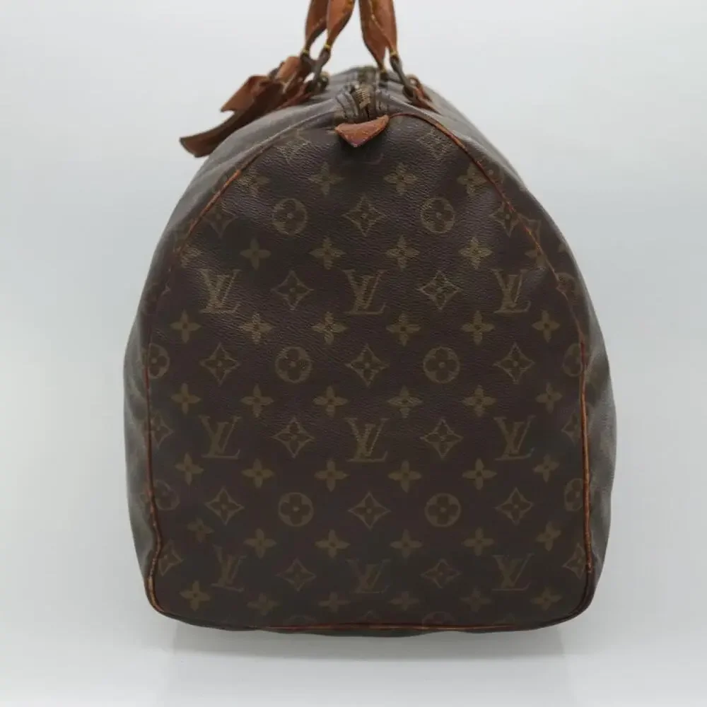LOUIS VUITTON Monogram Keepall 55 Boston Bag M41424